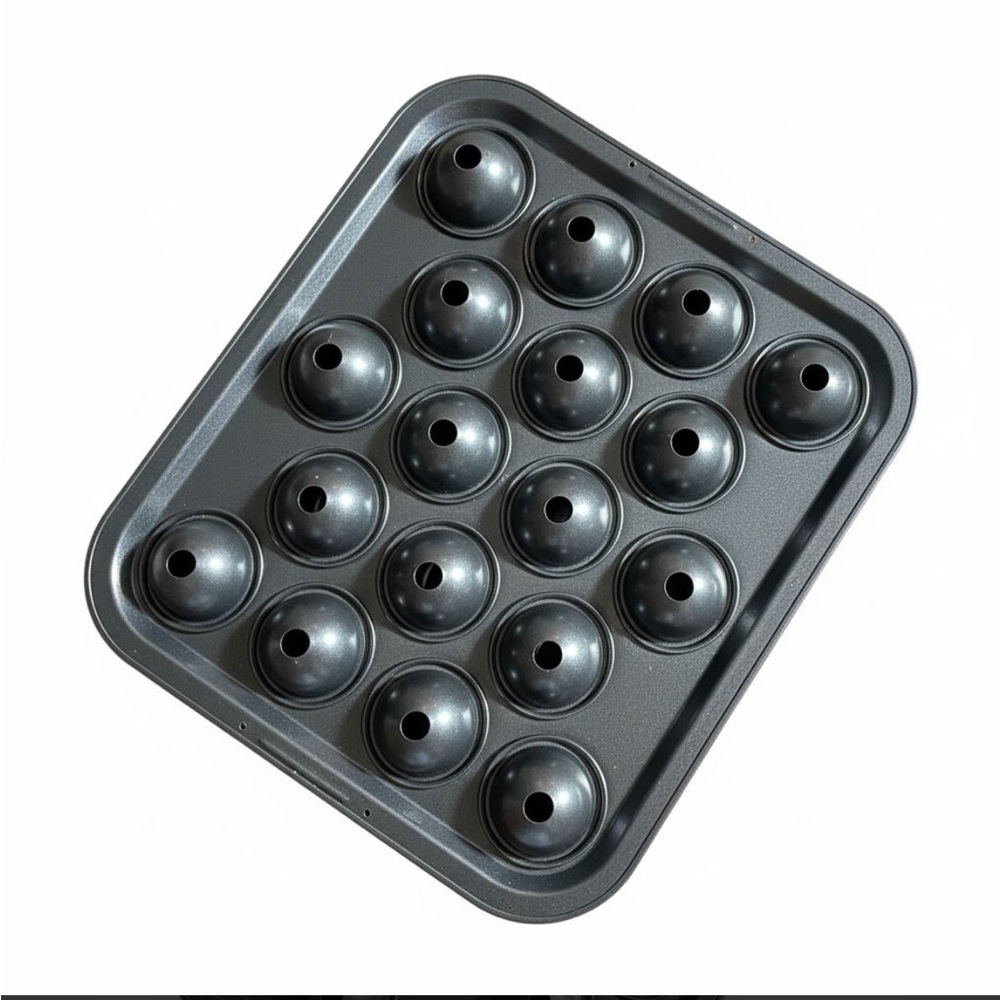 Nonstick 18 cup Cake Pop / Donut Hole Baking Tray (Minor Blemish)